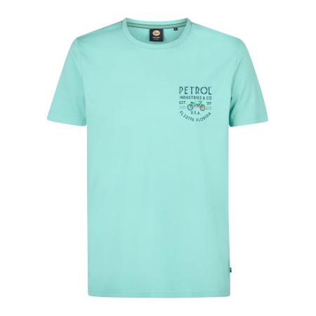 Petrol Industries Petrol Industries Shirt Beachbay turquoise / petrol / lichtgroen