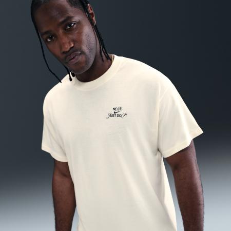 Nike T-shirt met graphic voor heren - Wit