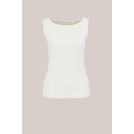 WE Fashion Dames Second Skin singlet - Wit - Maat: S