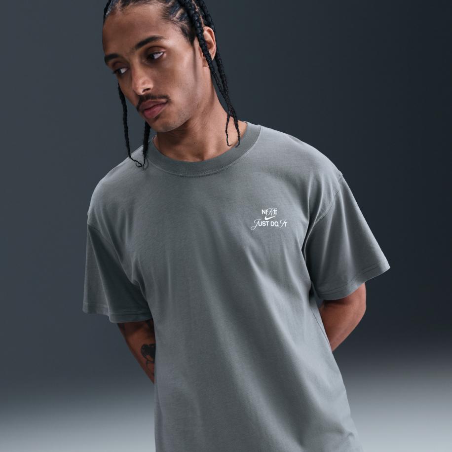 Nike T-shirt met graphic voor heren - Grijs Grijs