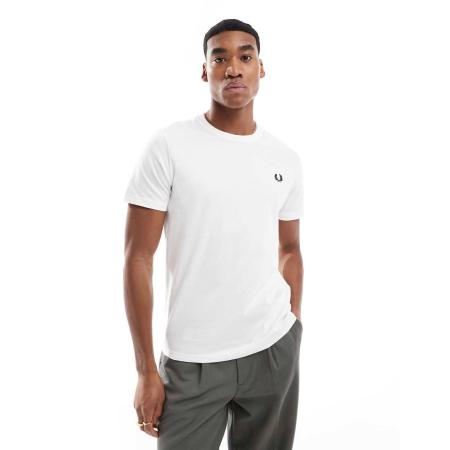 Fred Perry - T-shirt in wit