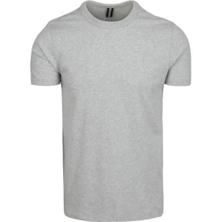 Profuomo T-Shirt Grijs Melange
