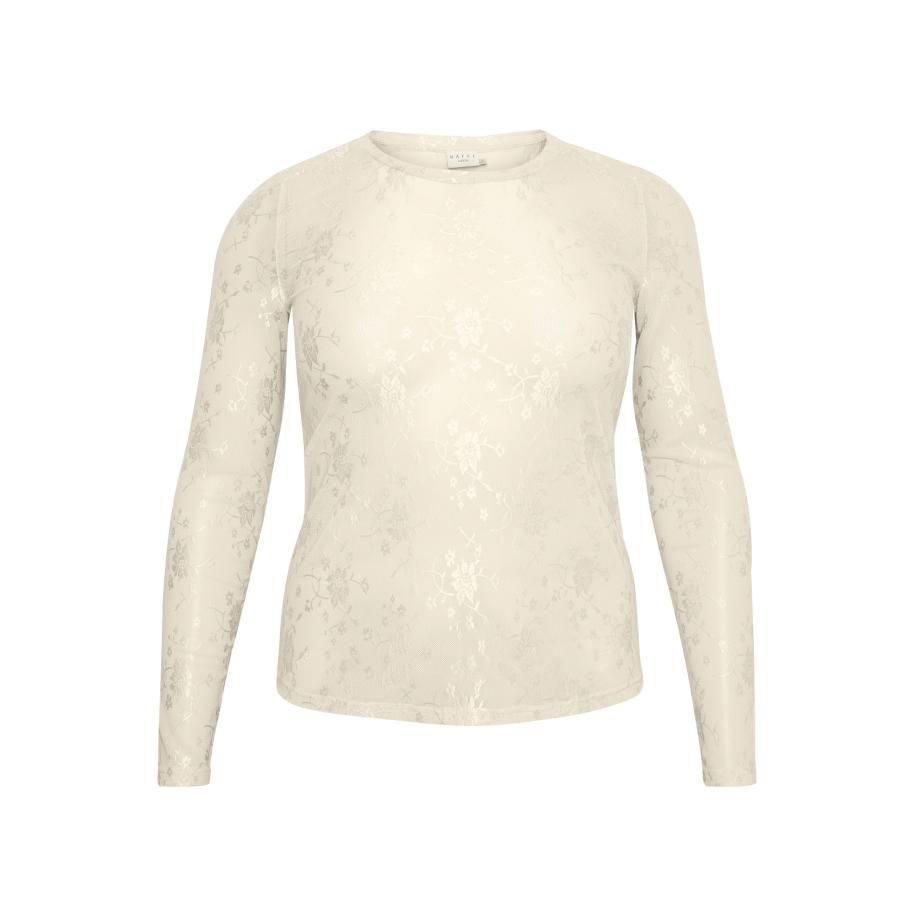 KAFFE CURVE Shirt Nikoline wit Wit