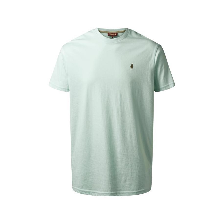 MCS MCS Shirt Texas cognac / mintgroen -