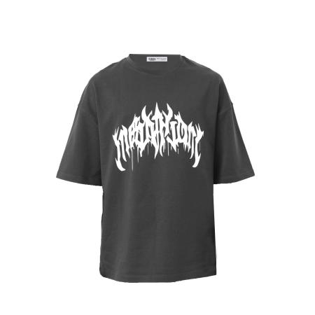 VAMOS CLO VAMOS CLO Shirt grijs / wit