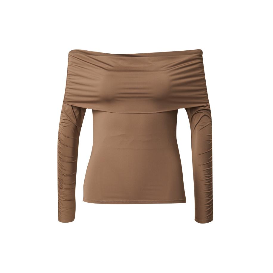 ABOUT YOU ABOUT YOU x Toni Garrn Shirt Kiara taupe -