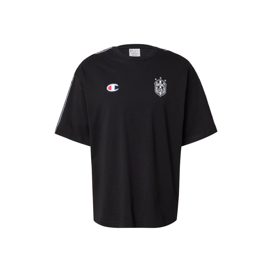 Champion Authentic Athletic Apparel Champion Authentic Athletic Apparel Shirt zwart / wit -