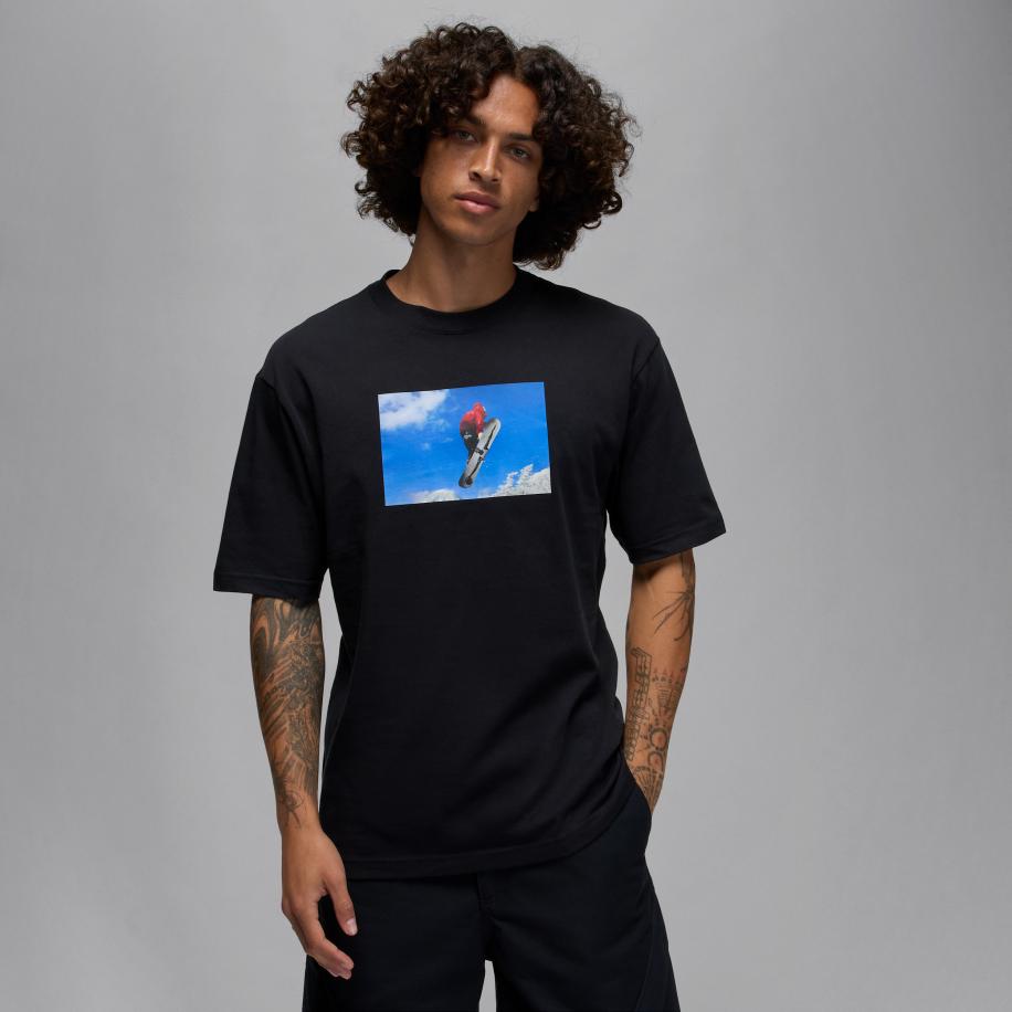 Jordan Flight Mountainside T-shirt voor heren - Zwart Zwart