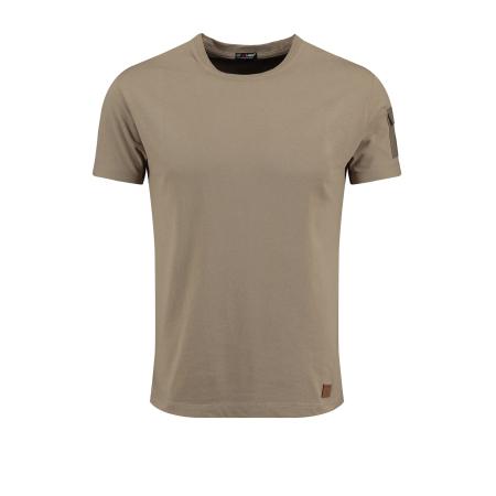 Key Largo Key Largo Shirt Cover lichtbruin / zwart