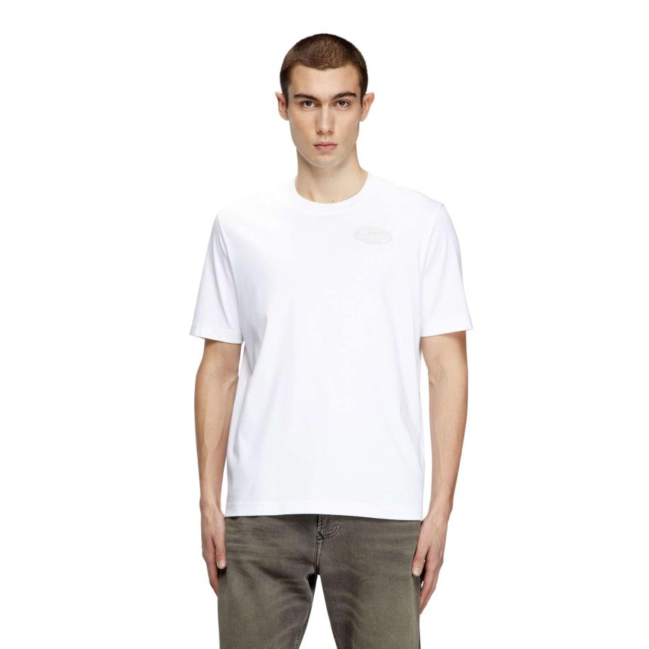 Diesel T-MADJUST R2 T-Shirt Wit