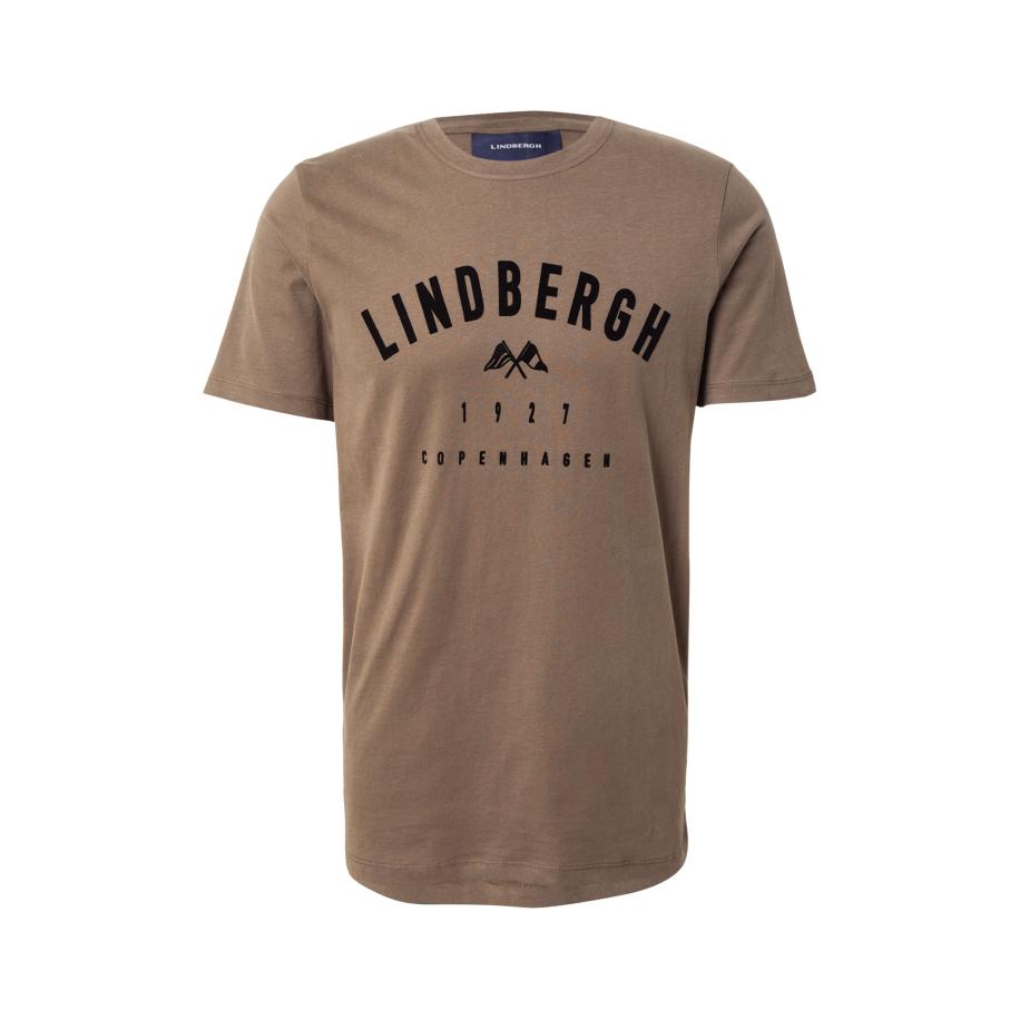 Lindbergh Lindbergh Shirt bruin / zwart -