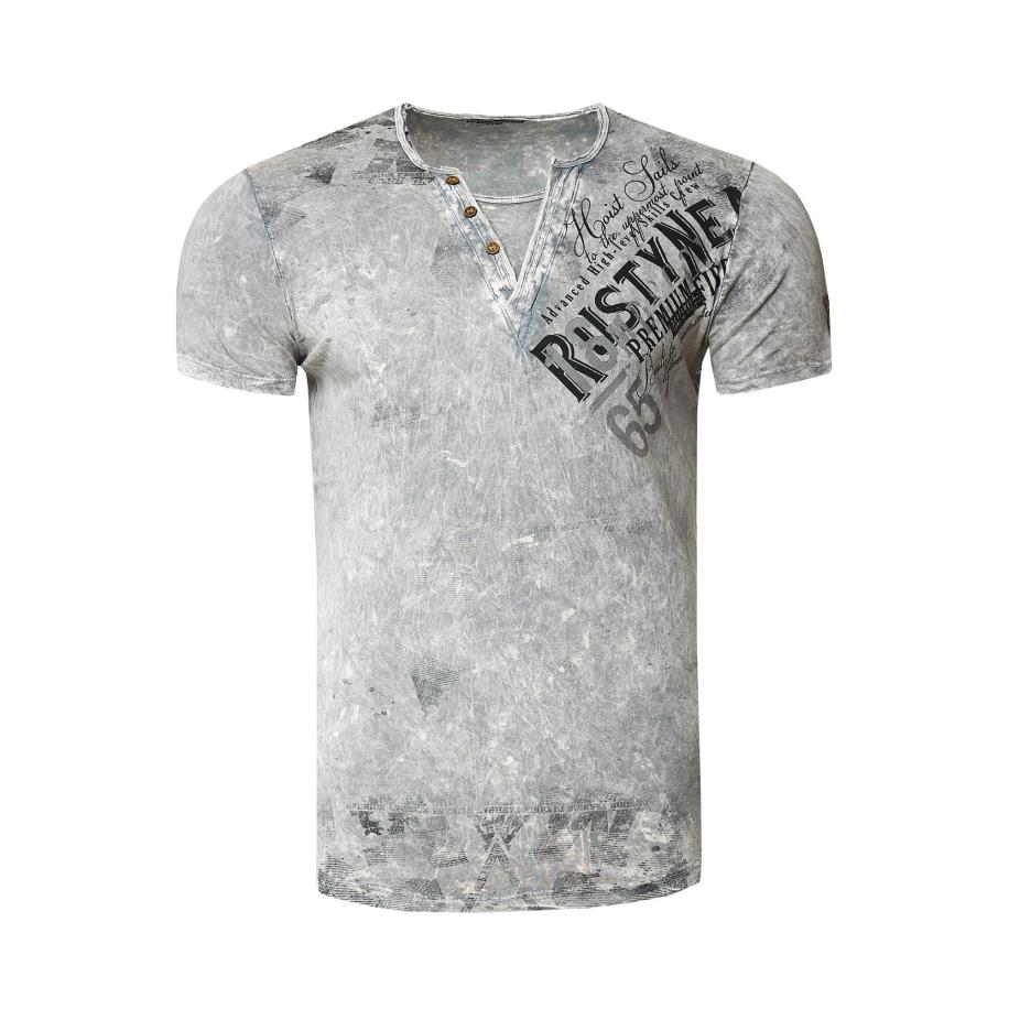 Rusty Neal Rusty Neal Shirt grijs -