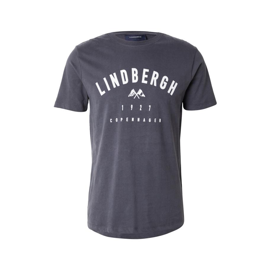 Lindbergh Lindbergh Shirt marine / wit -