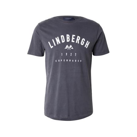 Lindbergh Lindbergh Shirt marine / wit