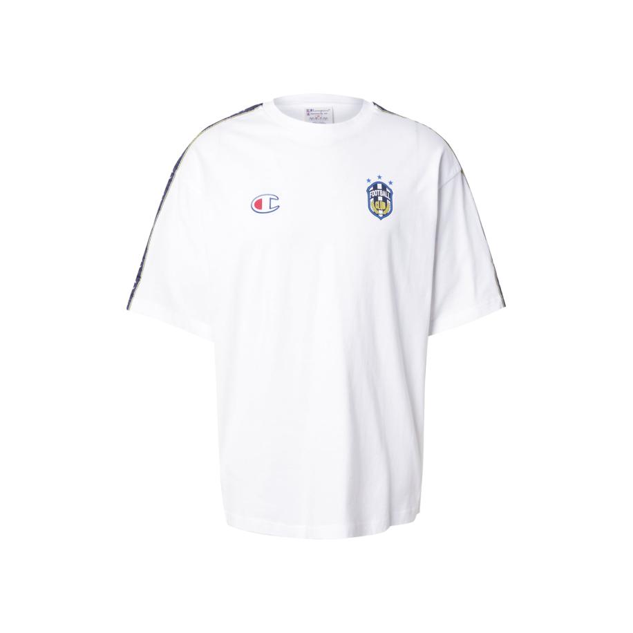 Champion Authentic Athletic Apparel Champion Authentic Athletic Apparel Shirt blauw / geel / rood / wit -