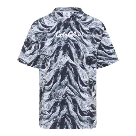 carlo colucci Carlo Colucci Shirt Dorn navy / wit