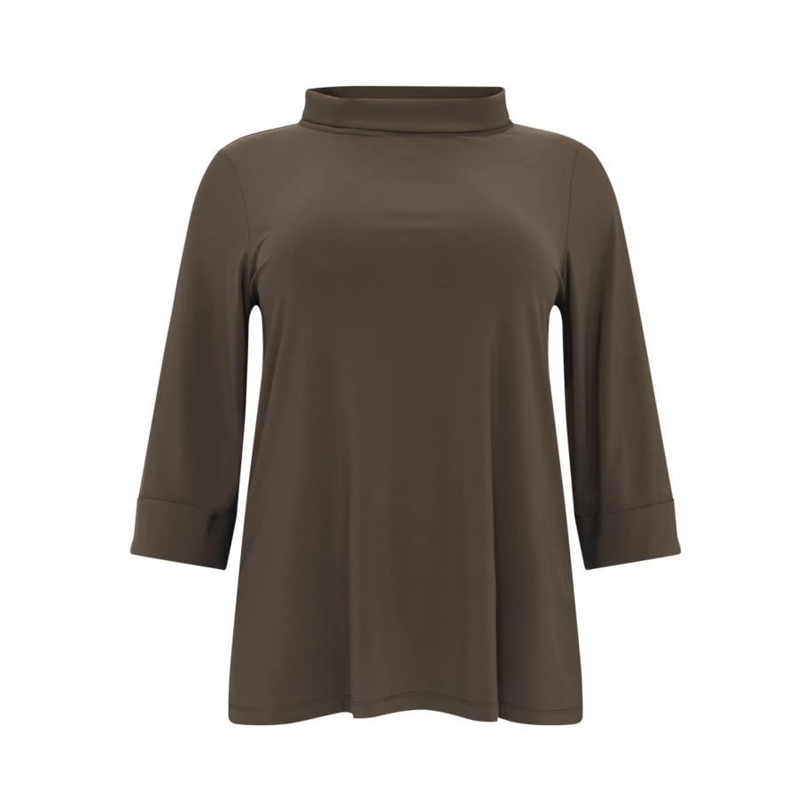 Yoek YOEK Shirt Dolce mokka -