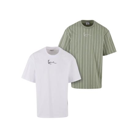 Karl Kani Karl Kani Shirt Small Signature Essential groen / wit