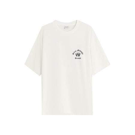 Bershka Bershka Shirt zwart / wit