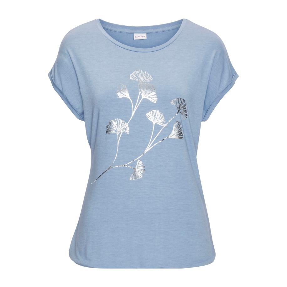 VIVANCE VIVANCE Shirt duifblauw / zilver -