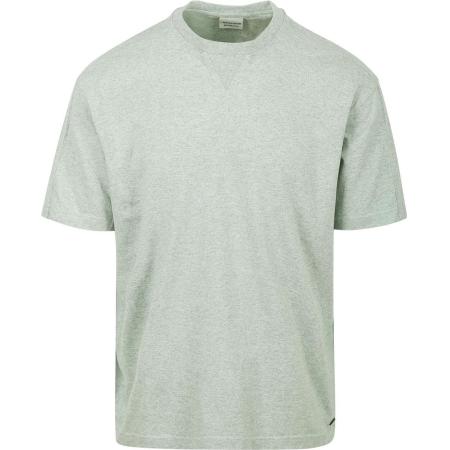 No Excess T-Shirt Melange Mint Groen