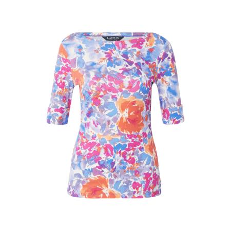 Lauren Ralph Lauren Lauren Ralph Lauren Shirt Judy blauw / oranje / pink / wit