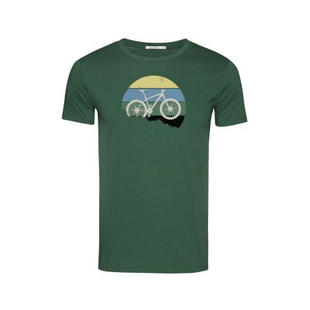 GreenBomb GREENBOMB Shirt Bike Downhill blauw / pasteelgeel / lichtgrijs / donkergroen