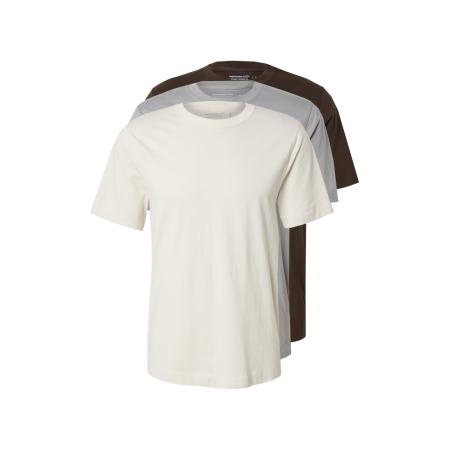 Abercrombie & Fitch Abercrombie & Fitch Shirt CLASSIC ecru / donkerbruin / grijs