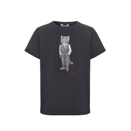 Maniita Lacitta CAT by Maniita Lacitta Shirt grijs