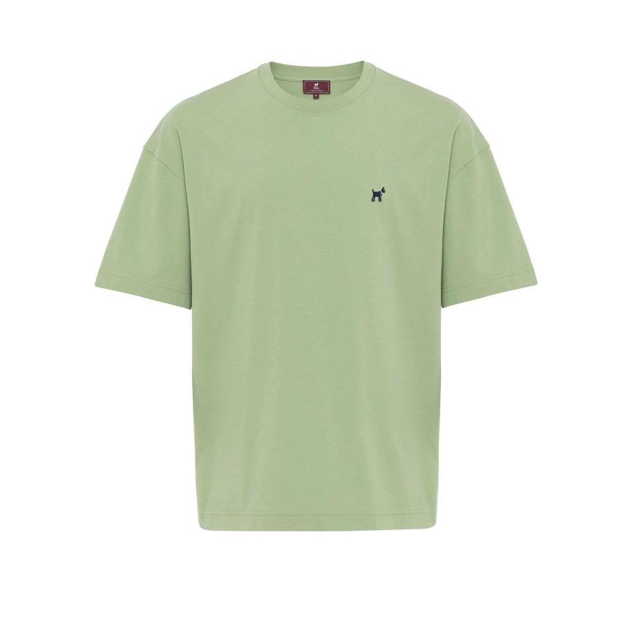 Williot Williot Shirt navy / pastelgroen -