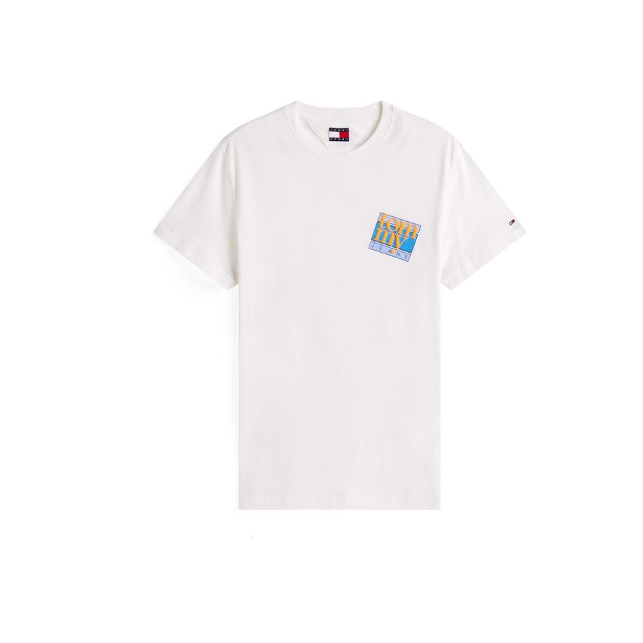 Tommy Jeans Tommy Jeans Shirt ecru / blauw / oranje -