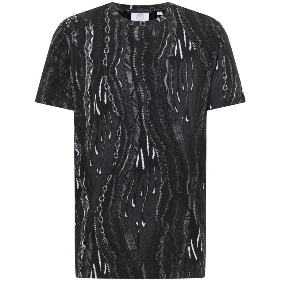 carlo colucci Carlo Colucci Shirt Erroi zwart / wit -