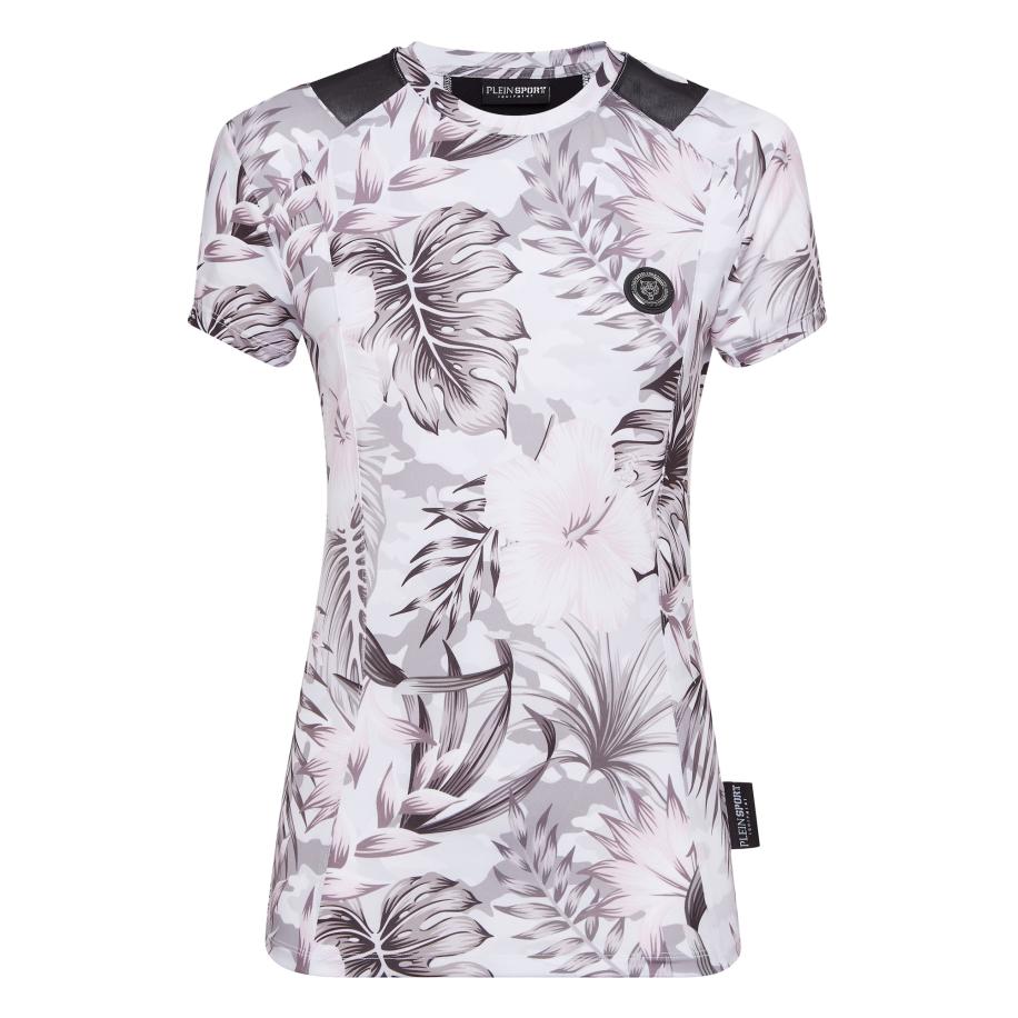 Plein Sport Plein Sport Shirt grijs / zwart / wit -