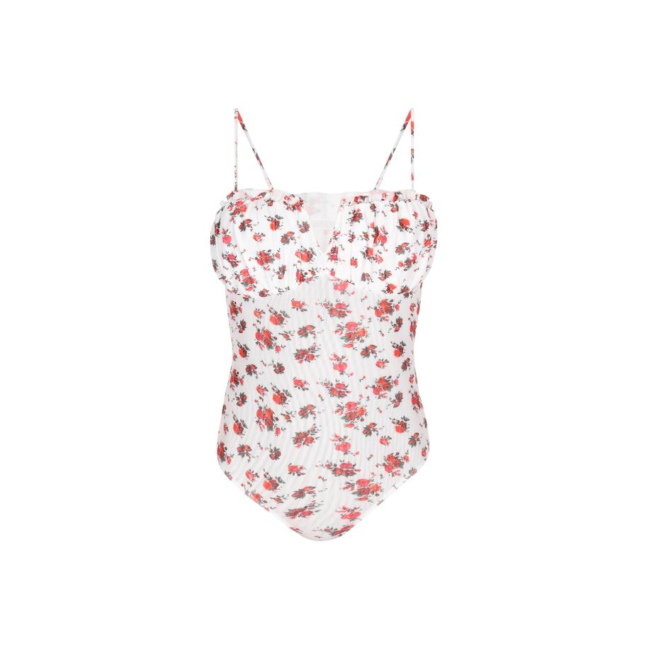 NALLY NALLY Shirt body grijs / rood / wit -