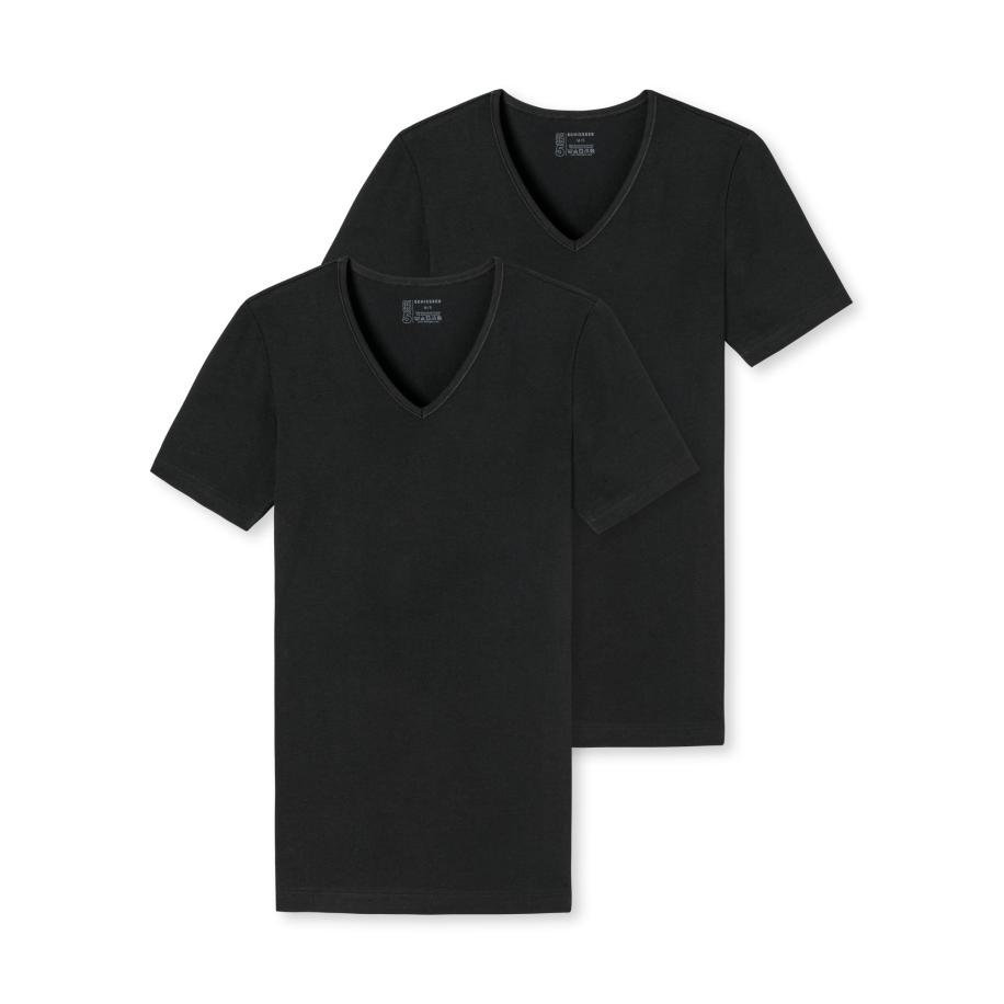 Schiesser SCHIESSER Shirt 95/5 zwart -