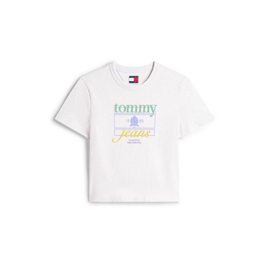 Tommy Jeans Tommy Jeans Shirt geel / lichtgrijs / mintgroen / lichtlila -