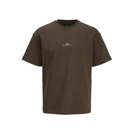 ROYAL DENIM DIVISION R.D.D. ROYAL DENIM DIVISION Shirt LUCA roestbruin / mokka / wit