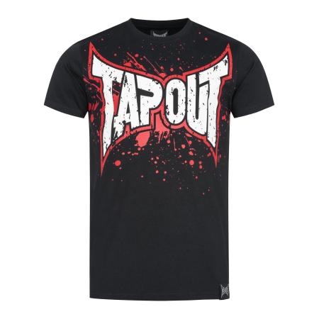 Tapout Tapout Shirt Splashing rood / zwart / wit