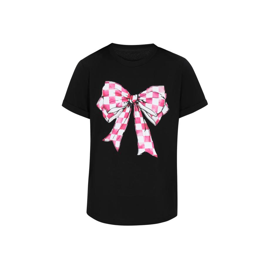 NALLY NALLY Shirt Fashion Look lichtroze / zwart / wit -