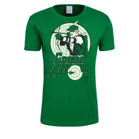 LOGOSHIRT Shirt Green Lantern groen / gemengde kleuren