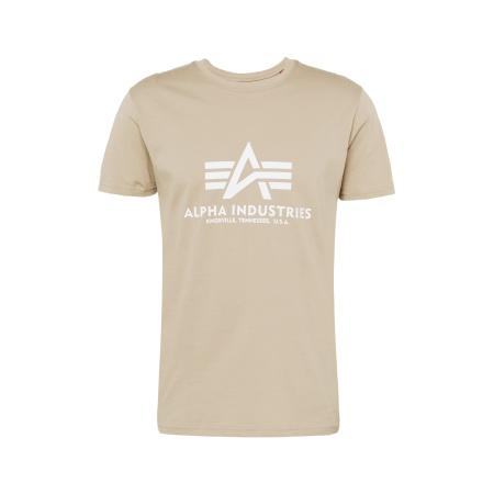 Alpha Industries ALPHA INDUSTRIES Shirt sand / wit