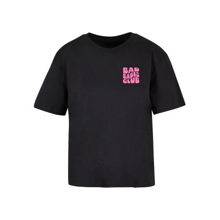 mister tee Mister Tee Shirt Bad Babes Club pink / zwart