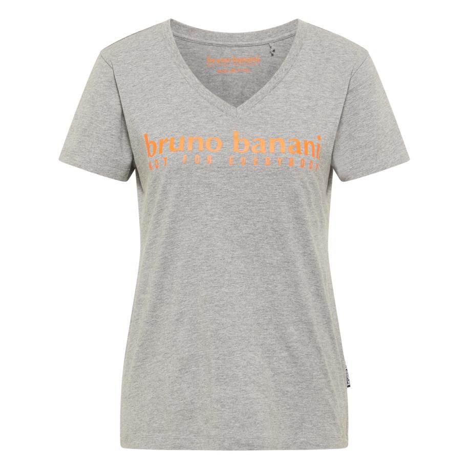 Bruno Banani Bruno Banani Shirt AYERS grijs gemêleerd -