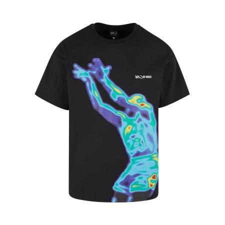 K1X K1X Shirt Release aqua / geel / donkerlila / zwart