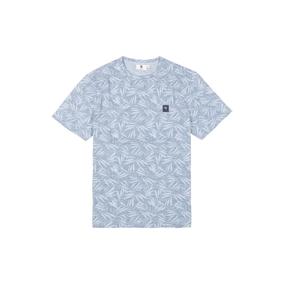 Garcia GARCIA Shirt navy / lichtblauw / wit -
