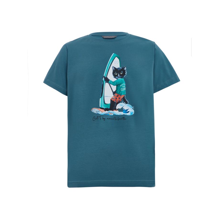 Maniita Lacitta CAT by Maniita Lacitta Shirt blauw -