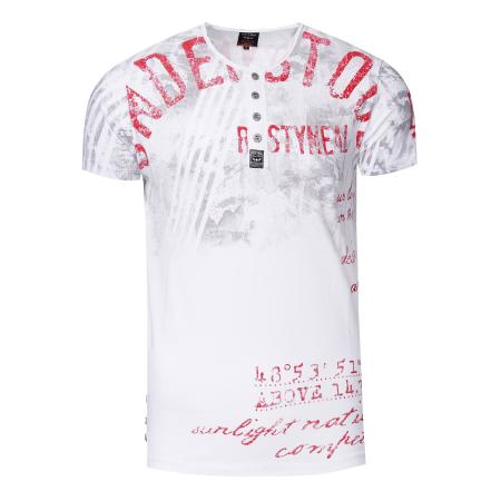 Rusty Neal Rusty Neal Shirt rood / wit