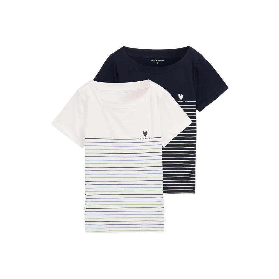 Tom Tailor TOM TAILOR Shirt navy / lichtblauw / lichtgroen / wit -