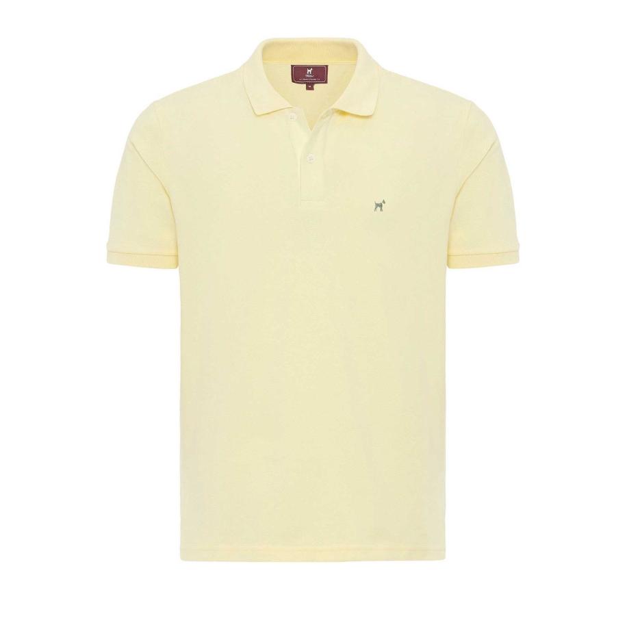 Williot Williot Shirt pasteelgeel / grijs -