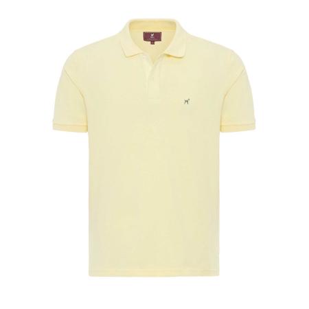 Williot Williot Shirt pasteelgeel / grijs